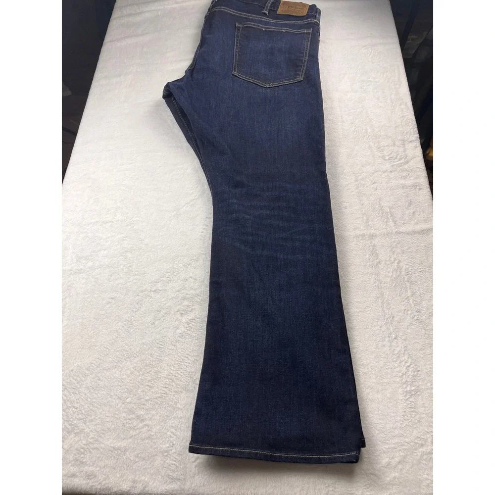 Polo Ralph Lauren Jeans Mens 42x30 Blue Authentic Dungarees Straight Leg Denim